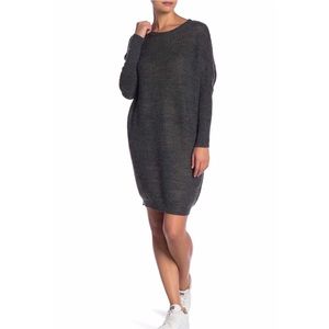 Solutions Dolman Sleeve Sweater Dress L